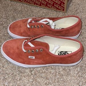 Authentic pig suede Vans